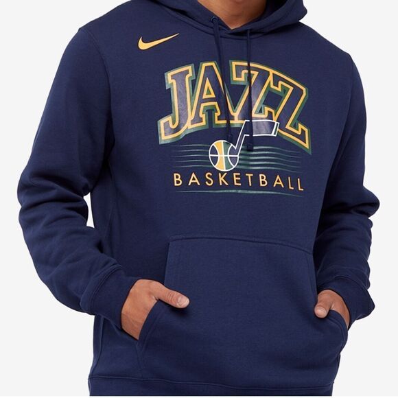 JAZZ NIKE HOODIE MEN'S - Picture 1 of 5